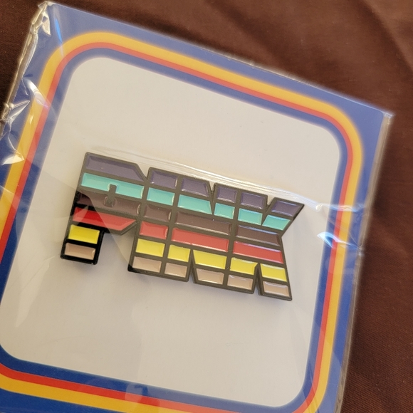 PINK Rainbow Pin - Picture 2 of 3